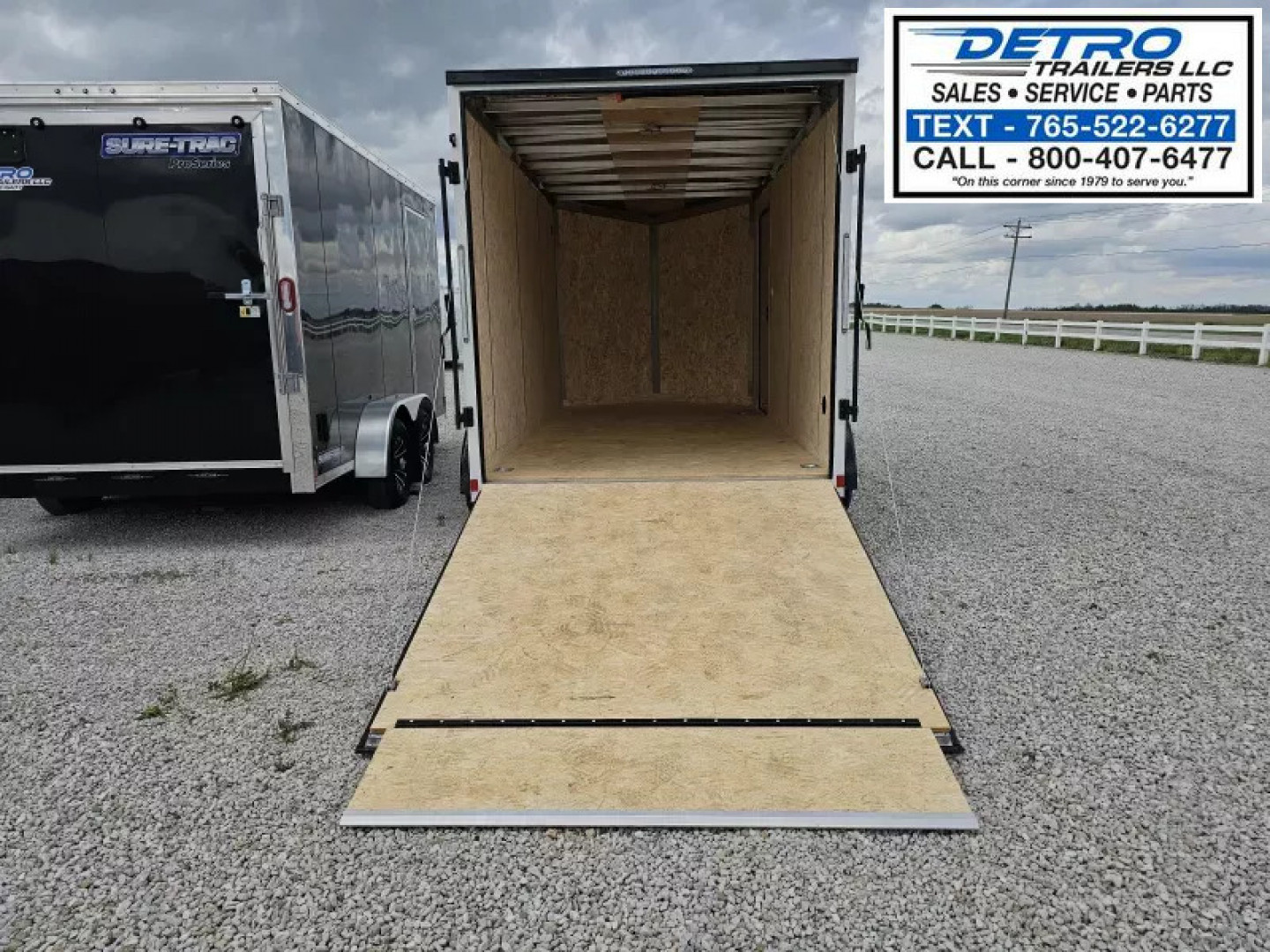New 2024 Pace American Cargo Sport 7' x 14' 7K V-nose All Aluminum Enclosed Cargo Trailer