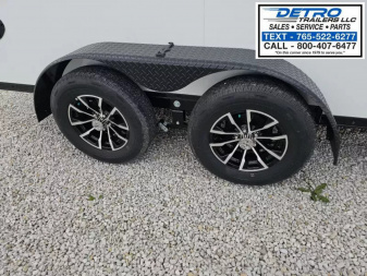 New 2024 Pace American Cargo Sport 7' x 14' 7K V-nose All Aluminum Enclosed Cargo Trailer