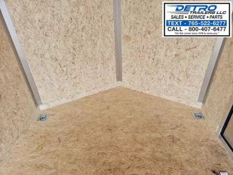 New 2024 Pace American Cargo Sport 7' x 14' 7K V-nose All Aluminum Enclosed Cargo Trailer