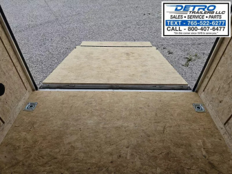 New 2024 Pace American Cargo Sport 7' x 14' 7K V-nose All Aluminum Enclosed Cargo Trailer