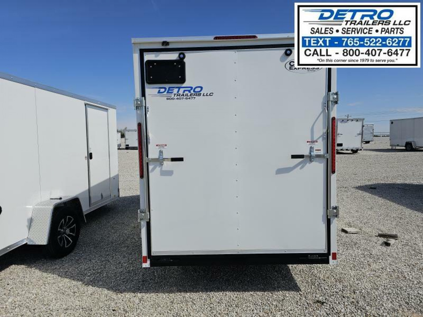 New 2025 Cargo Express EX DLX 6' x 12' 3K Idler Ramp Door Enclosed Cargo Trailer