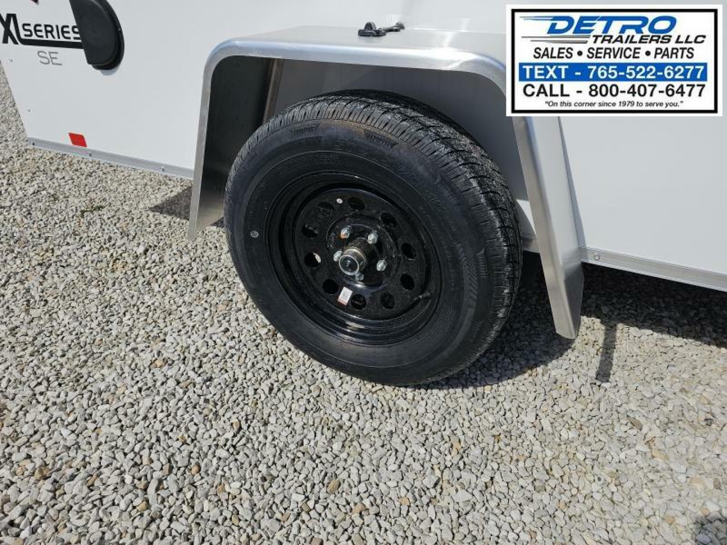 New 2025 Cargo Express EX DLX 6' x 12' 3K Idler Ramp Door Enclosed Cargo Trailer