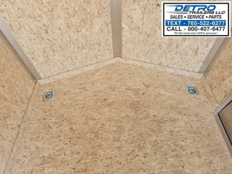 New 2025 Cargo Express EX DLX 6' x 12' 3K Idler Ramp Door Enclosed Cargo Trailer