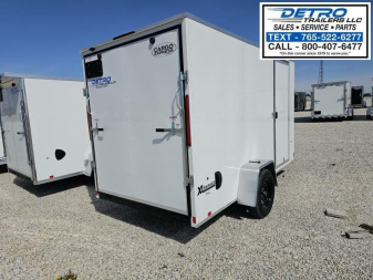 New 2025 Cargo Express EX DLX 6' x 12' 3K Idler Ramp Door Enclosed Cargo Trailer