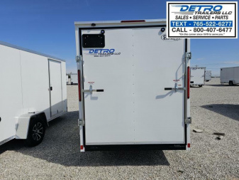 New 2025 Cargo Express EX DLX 6' x 12' 3K Idler Ramp Door Enclosed Cargo Trailer