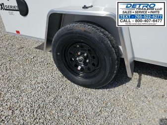 New 2025 Cargo Express EX DLX 6' x 12' 3K Idler Ramp Door Enclosed Cargo Trailer