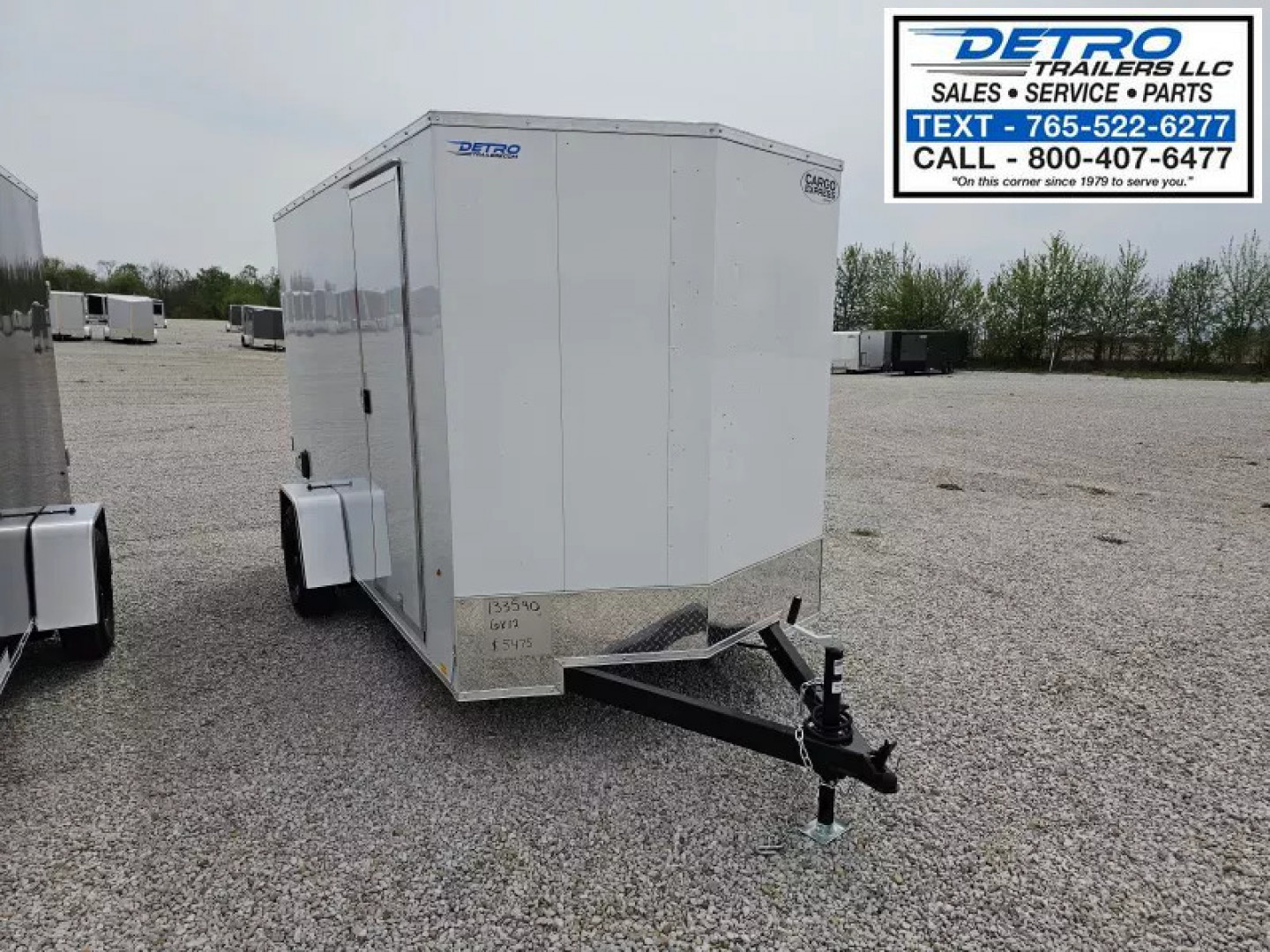 New 2025 Cargo Express EX DLX 6' x 12' 3K Ramp Door Enclosed Cargo Trailer