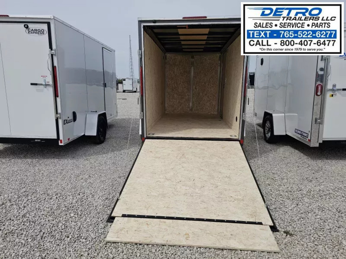 New 2025 Cargo Express EX DLX 6' x 12' 3K Ramp Door Enclosed Cargo Trailer