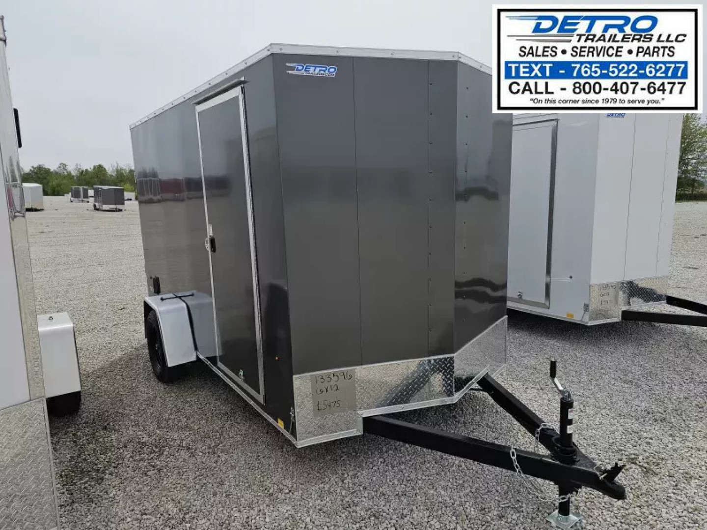 New 2025 Cargo Express EX DLX 6' x 12' 3K Ramp Door Enclosed Cargo Trailer
