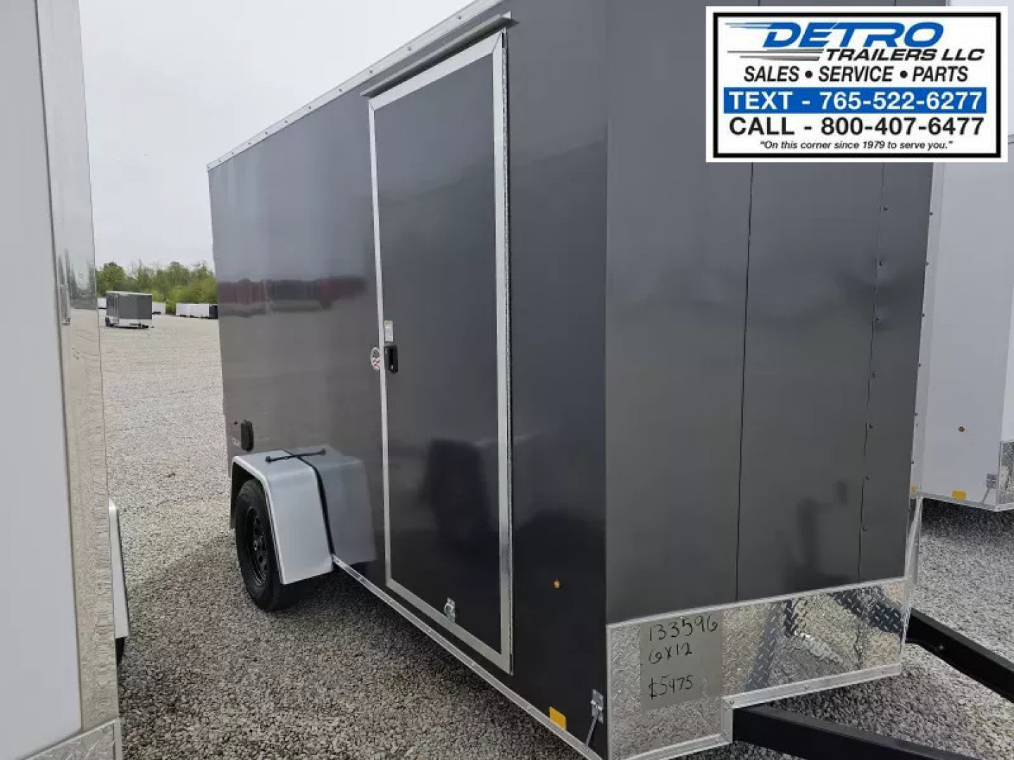 New 2025 Cargo Express EX DLX 6' x 12' 3K Ramp Door Enclosed Cargo Trailer