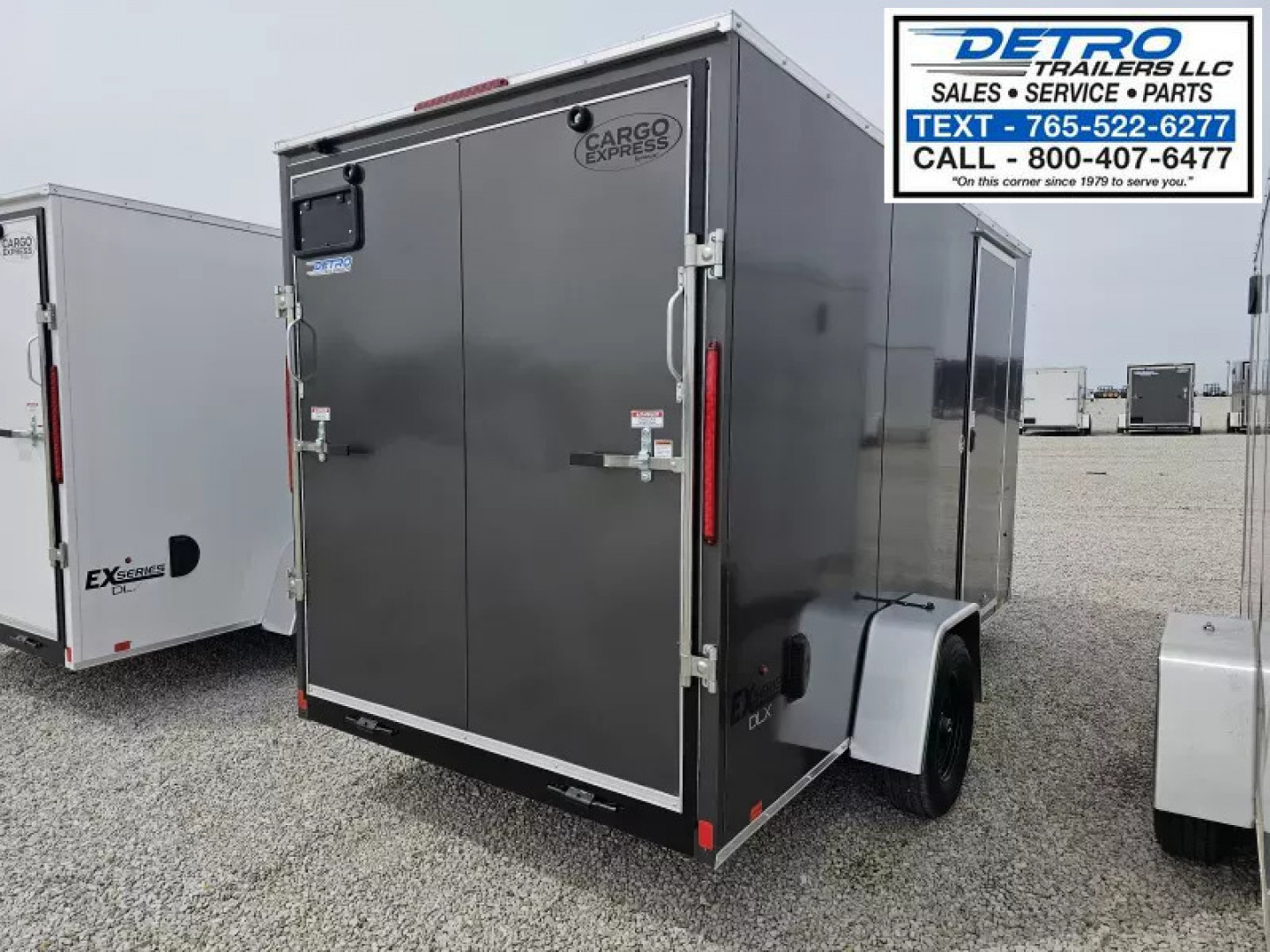New 2025 Cargo Express EX DLX 6' x 12' 3K Ramp Door Enclosed Cargo Trailer