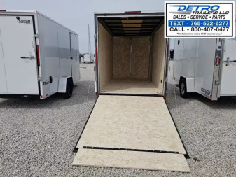 New 2025 Cargo Express EX DLX 6' x 12' 3K Ramp Door Enclosed Cargo Trailer