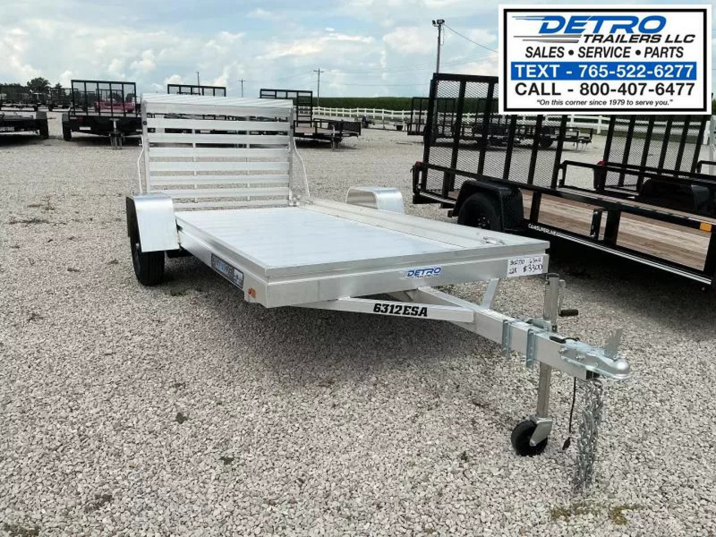 New 2026 Aluma 6312ESA-S-TG  Utility Trailer