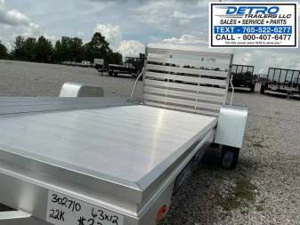 New 2026 Aluma 6312ESA-S-TG  Utility Trailer