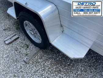 New 2026 Aluma 7214H 4.2K Torsion Idler Side Ramp Utility Trailer