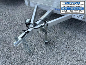 New 2026 Aluma 7214H 4.2K Torsion Idler Side Ramp Utility Trailer