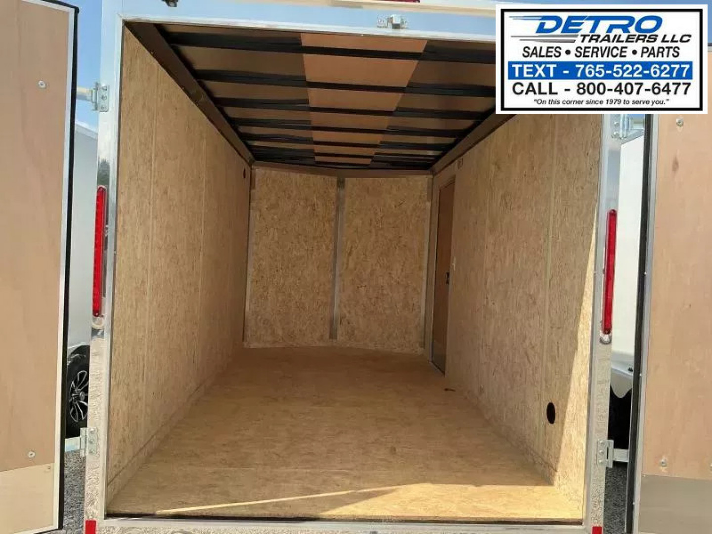New 2025 Cargo Express EX DLX 7' x 14' 7K Double Rear Door Enclosed Cargo Trailer