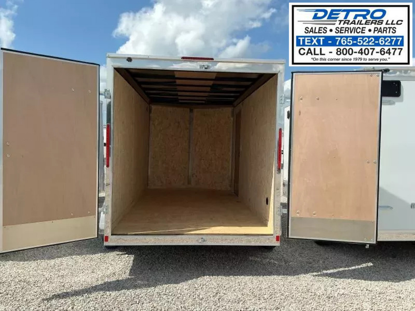 New 2025 Cargo Express EX DLX 7' x 14' 7K Double Rear Door Enclosed Cargo Trailer