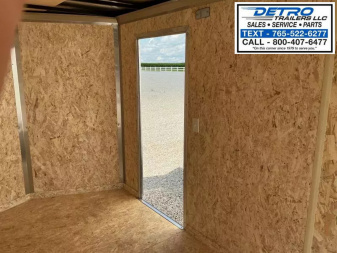 New 2025 Cargo Express EX DLX 7' x 14' 7K Double Rear Door Enclosed Cargo Trailer