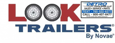 New 2025 Look Trailers Element XL SE 8.5 x 28 21K Triple Axle V-nose Enclosed Cargo Trailer