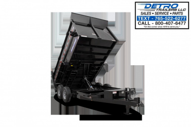 New 2025 Sure-Trac 82  x 16' 16K Telescopic HD Low Profile Dump Trailer w/ 4 Ft. Sides