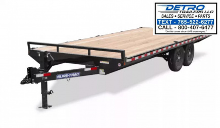 New 2025 Sure-Trac 102  x 20' 15K Std Duty Flat Deck Deckover Trailer