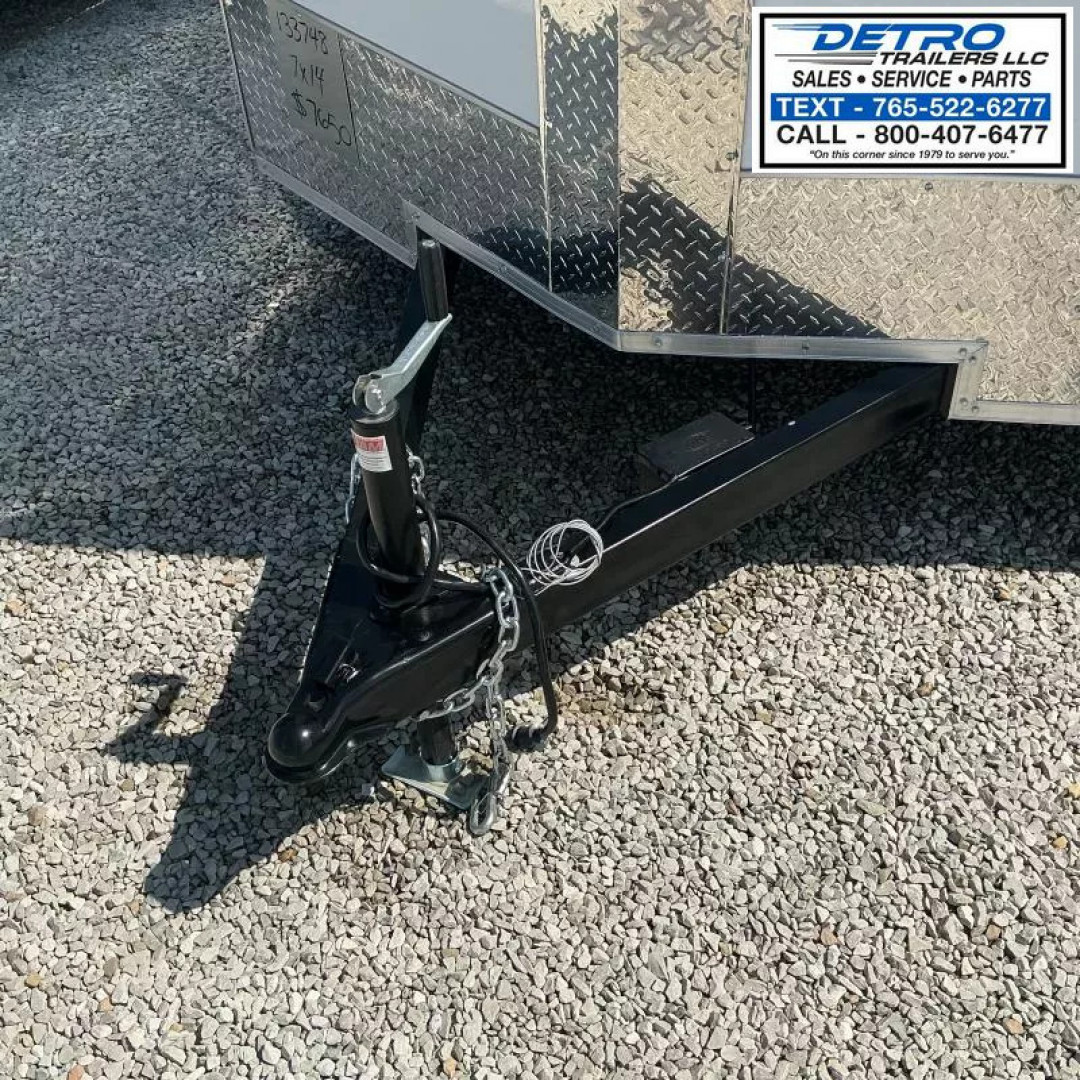 New 2026 Cargo Express EX DLX 7' x 14' 7K Ramp Door Enclosed Cargo Trailer