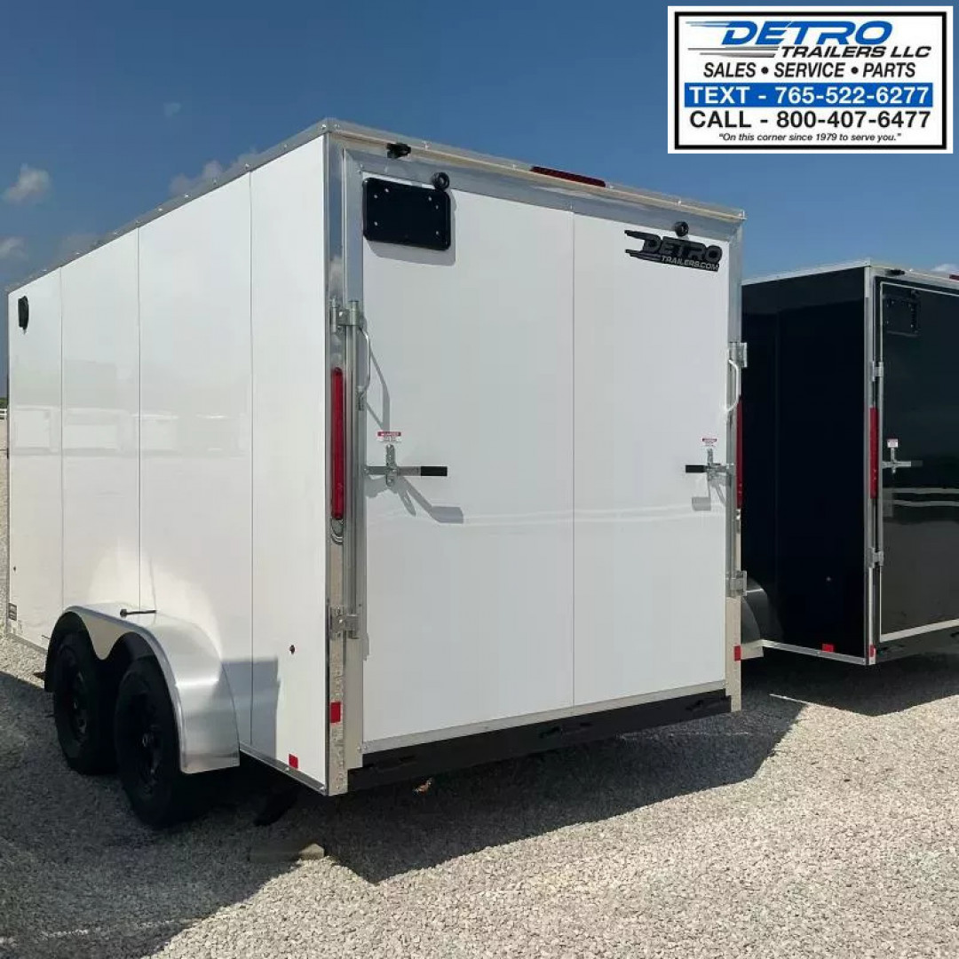New 2026 Cargo Express EX DLX 7' x 14' 7K Ramp Door Enclosed Cargo Trailer
