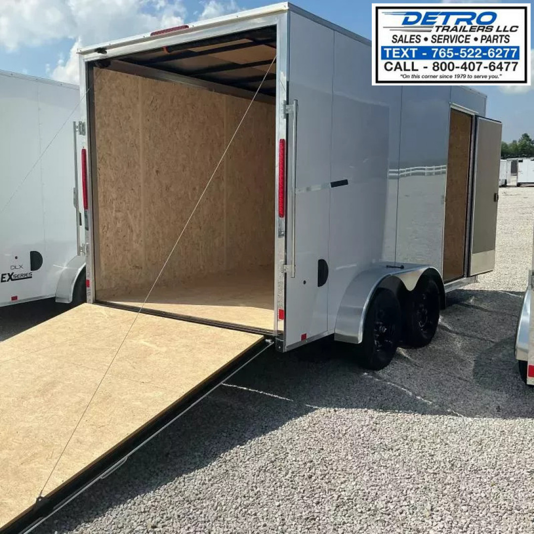 New 2026 Cargo Express EX DLX 7' x 14' 7K Ramp Door Enclosed Cargo Trailer
