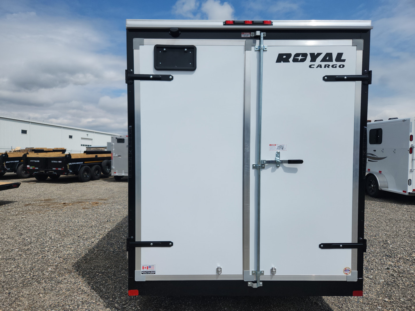 New 2026 Royal Cargo Trailers 7 X 14 DOUBLE DOOR Cargo / Enclosed Trailer