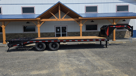 New 2025 Dura-Haul Gooseneck Deckover Trailer / 25' / 28,800 GVWR