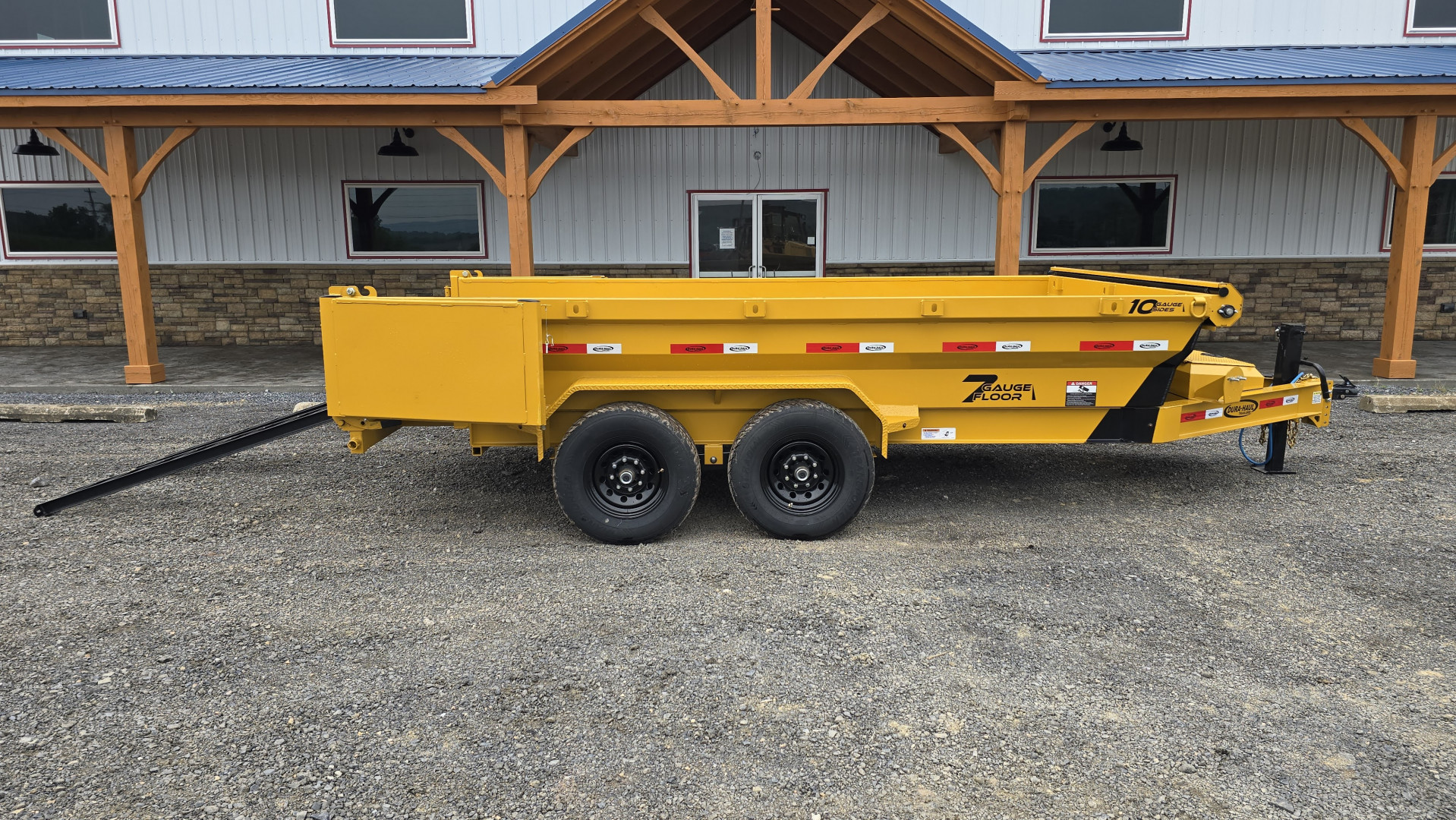 New 2025 Dura-Haul Dump Trailer / 14K / 7'x14'