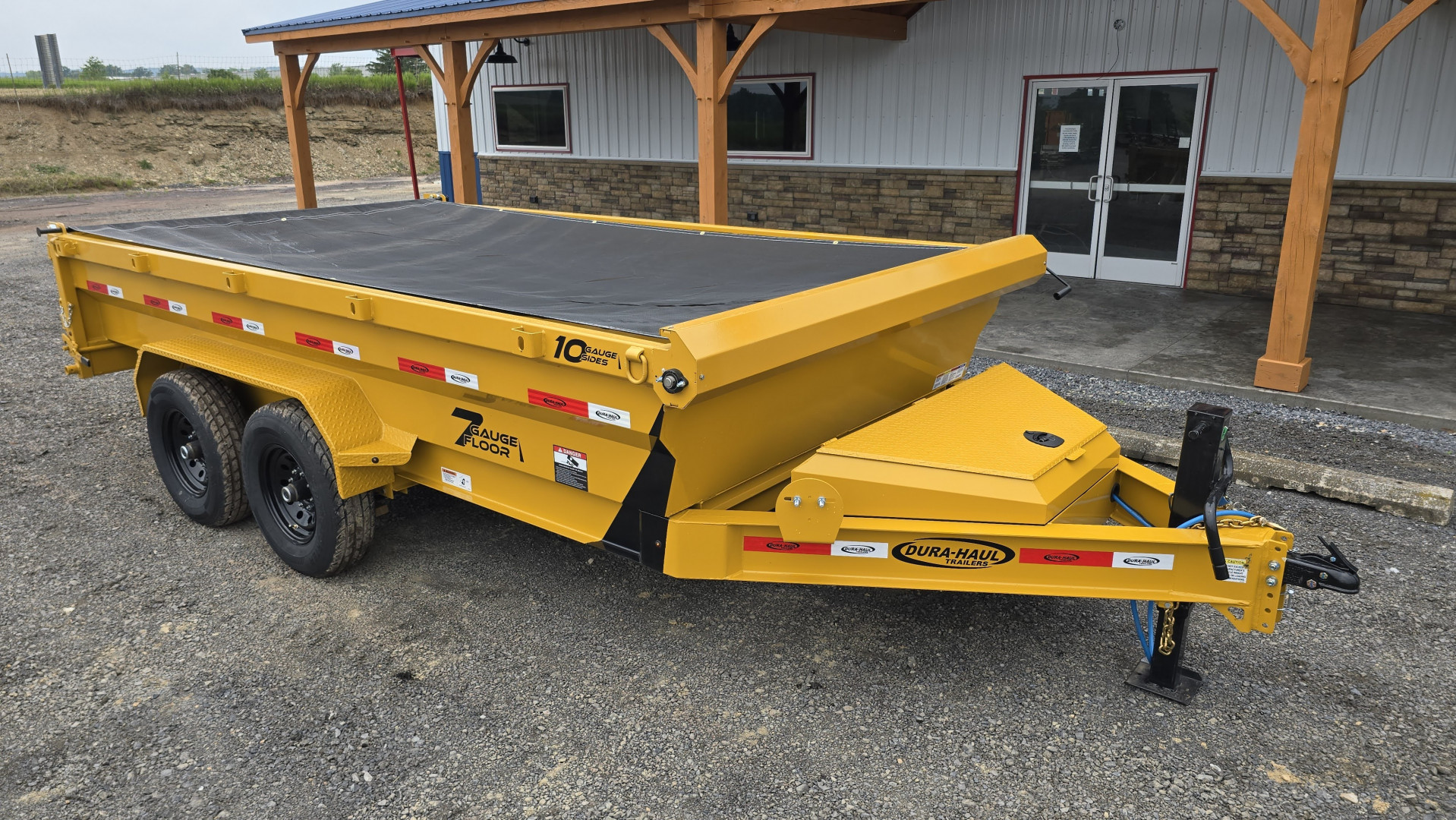 New 2025 Dura-Haul Dump Trailer / 14K / 7'x14'