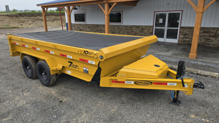New 2025 Dura-Haul Dump Trailer / 14K / 7'x14'