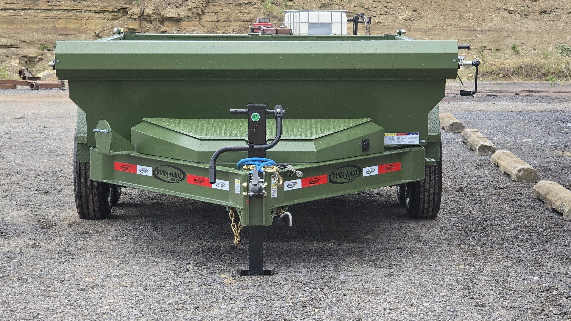 New 2025 Dura-Haul Dump Trailer / 14K / 7'x14'