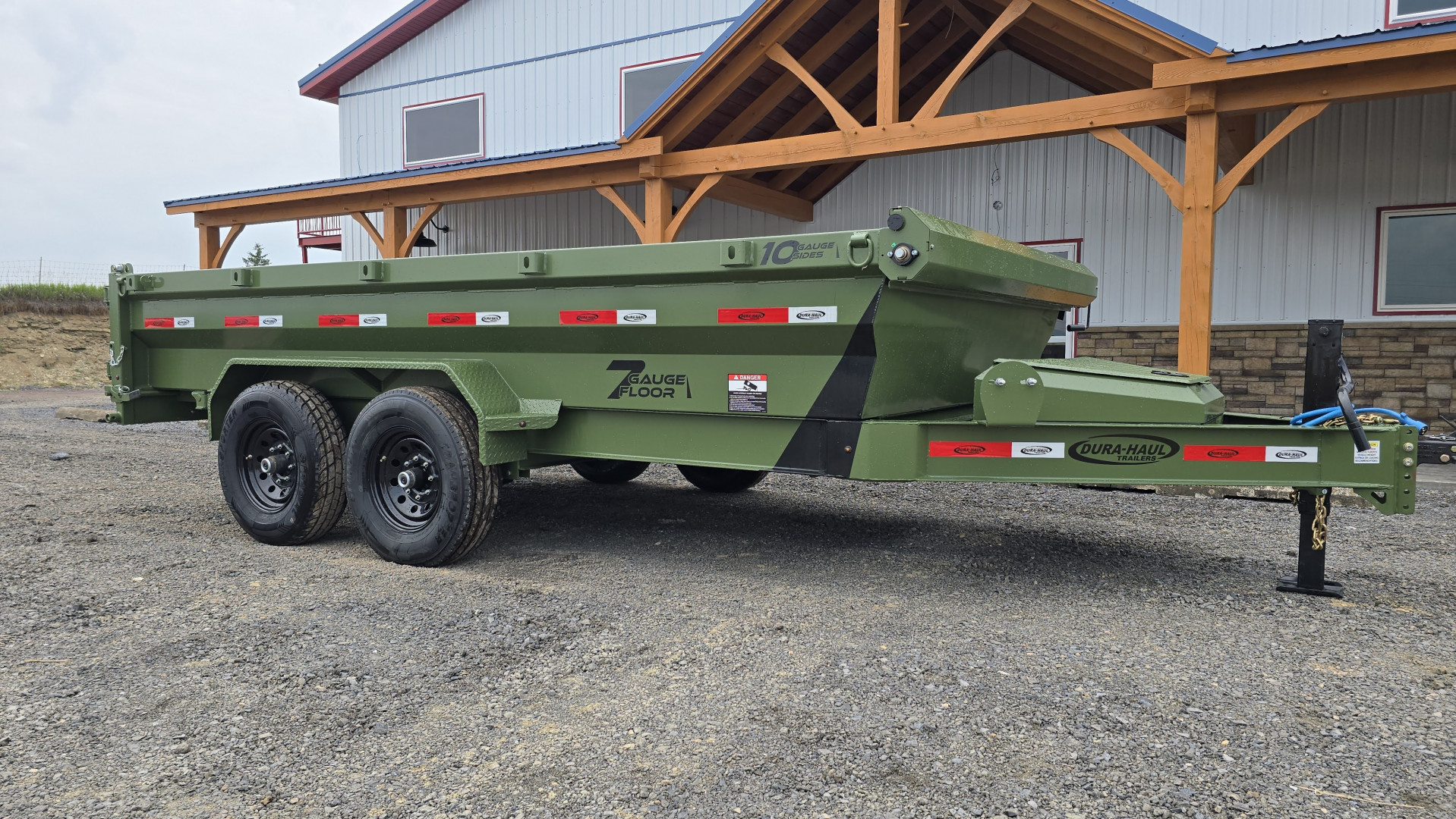 New 2025 Dura-Haul Dump Trailer / 14K / 7'x14'