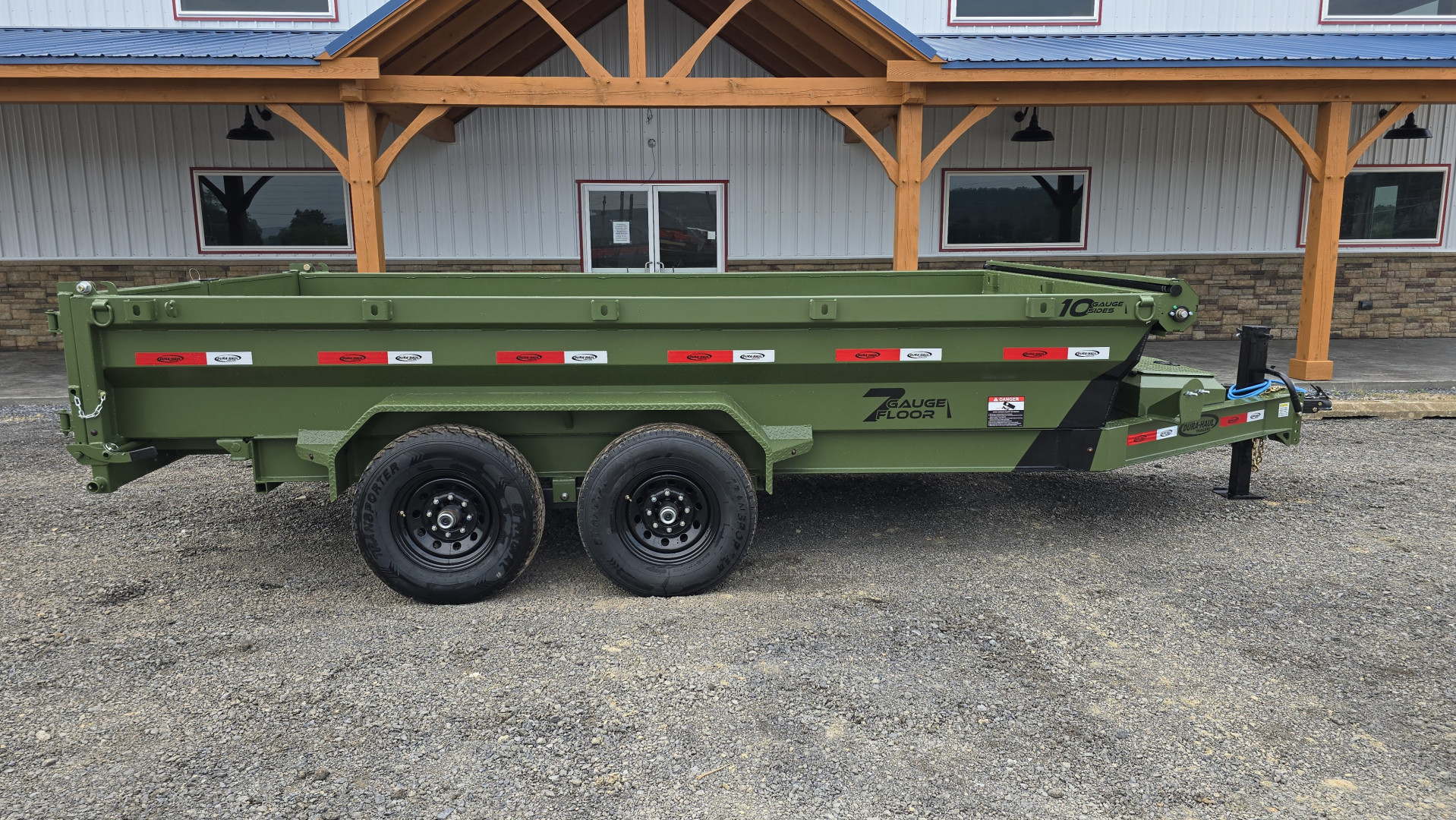 New 2025 Dura-Haul Dump Trailer / 14K / 7'x14'