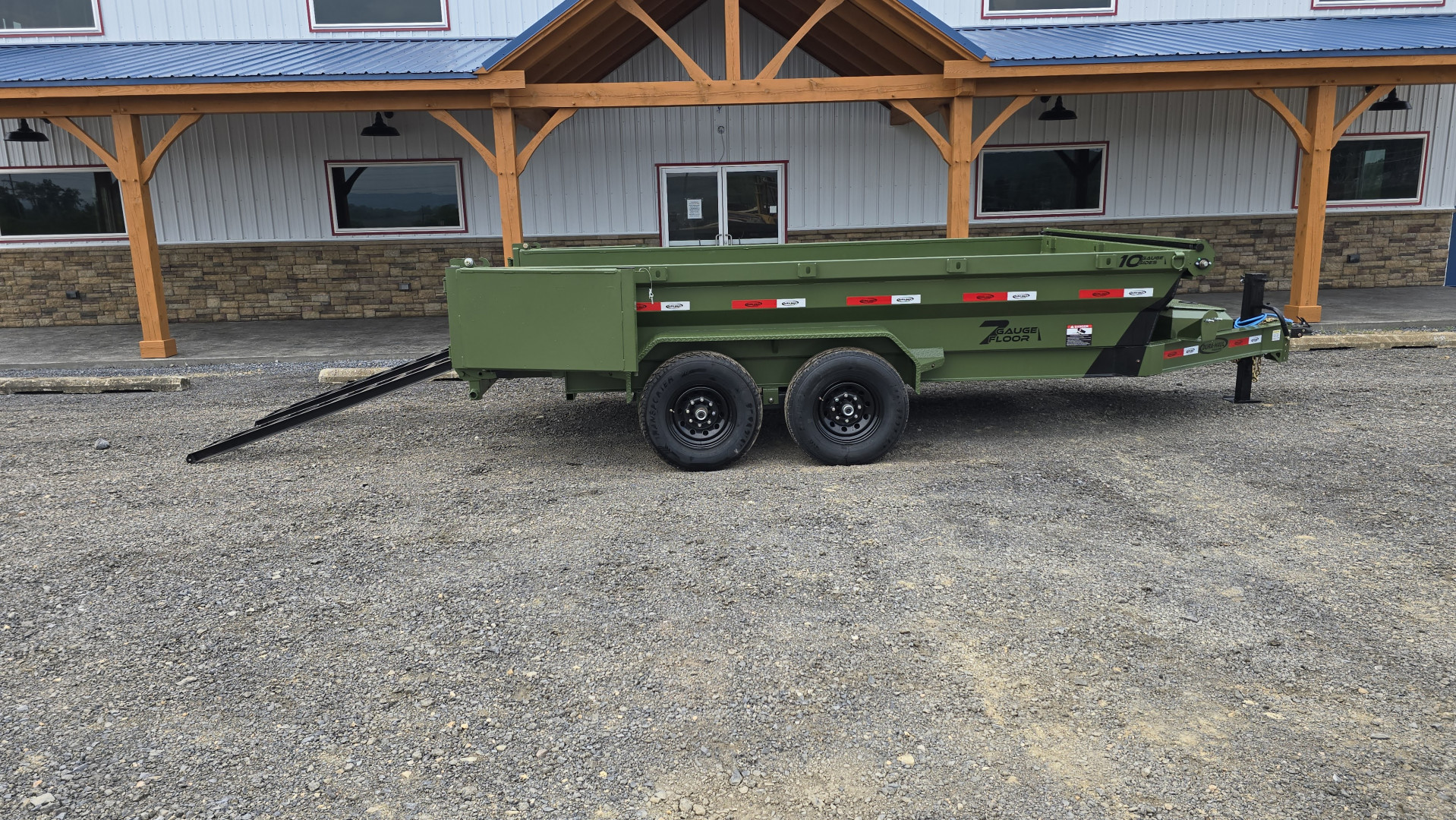New 2025 Dura-Haul Dump Trailer / 14K / 7'x14'