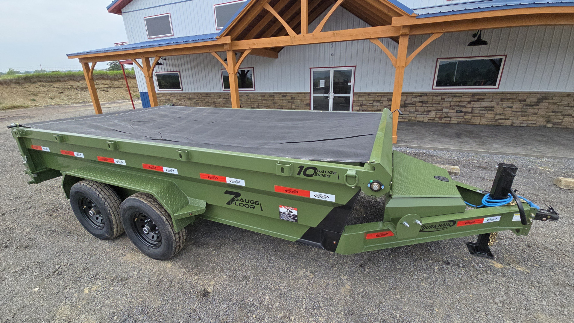 New 2025 Dura-Haul Dump Trailer / 14K / 7'x14'