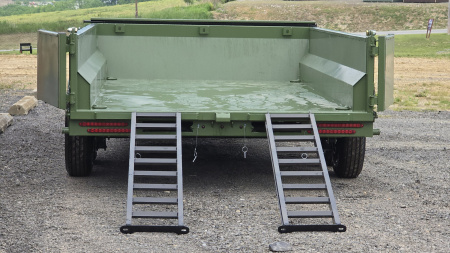 New 2025 Dura-Haul Dump Trailer / 14K / 7'x14'