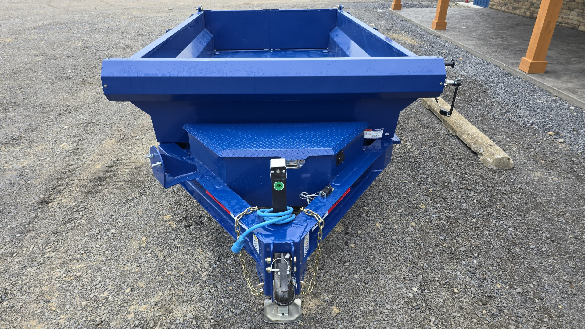 New Dura-Haul DTBP5 Dump Trailer / 60"x10' / 10.4k GVWR