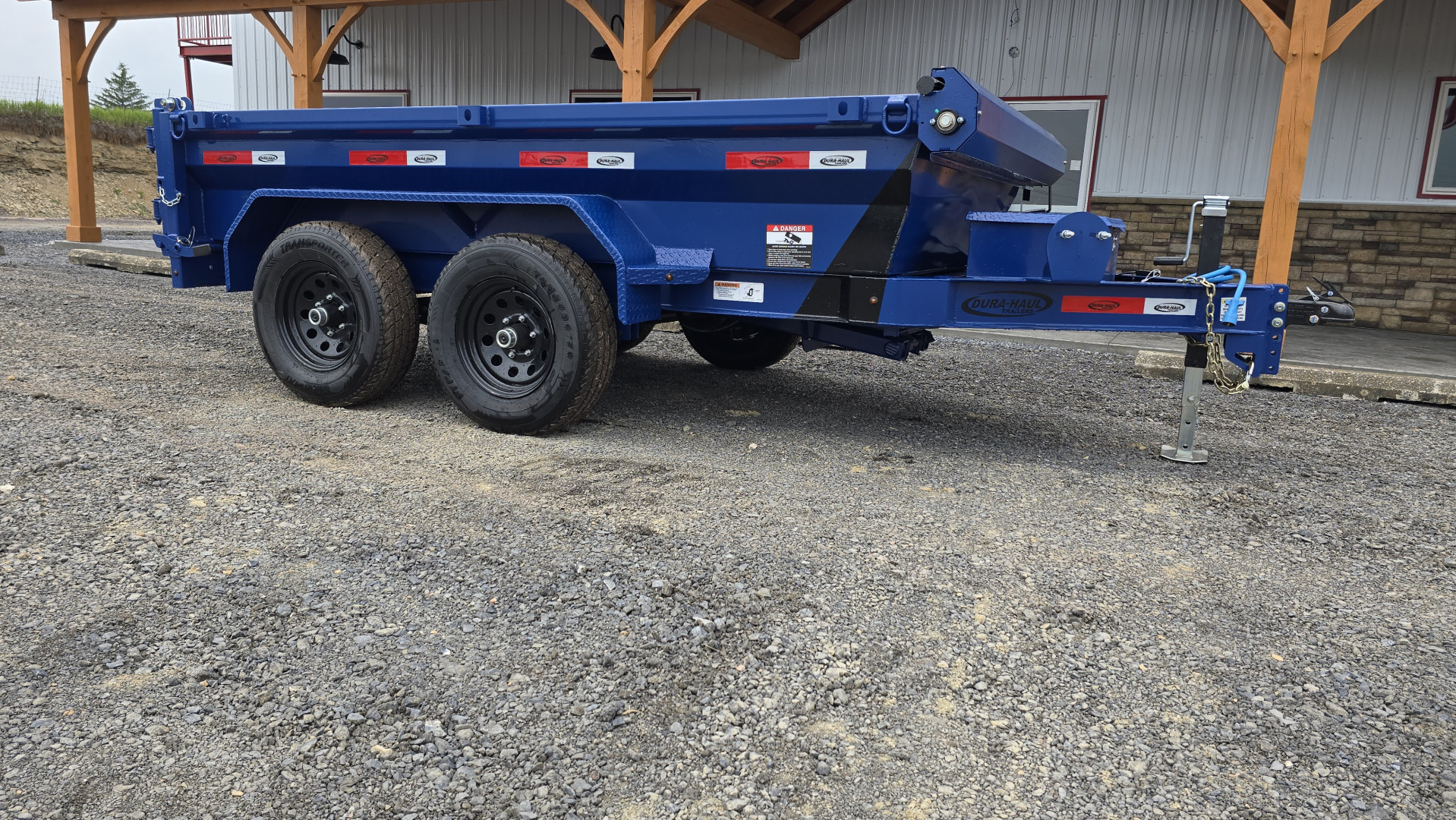 New Dura-Haul DTBP5 Dump Trailer / 60"x10' / 10.4k GVWR