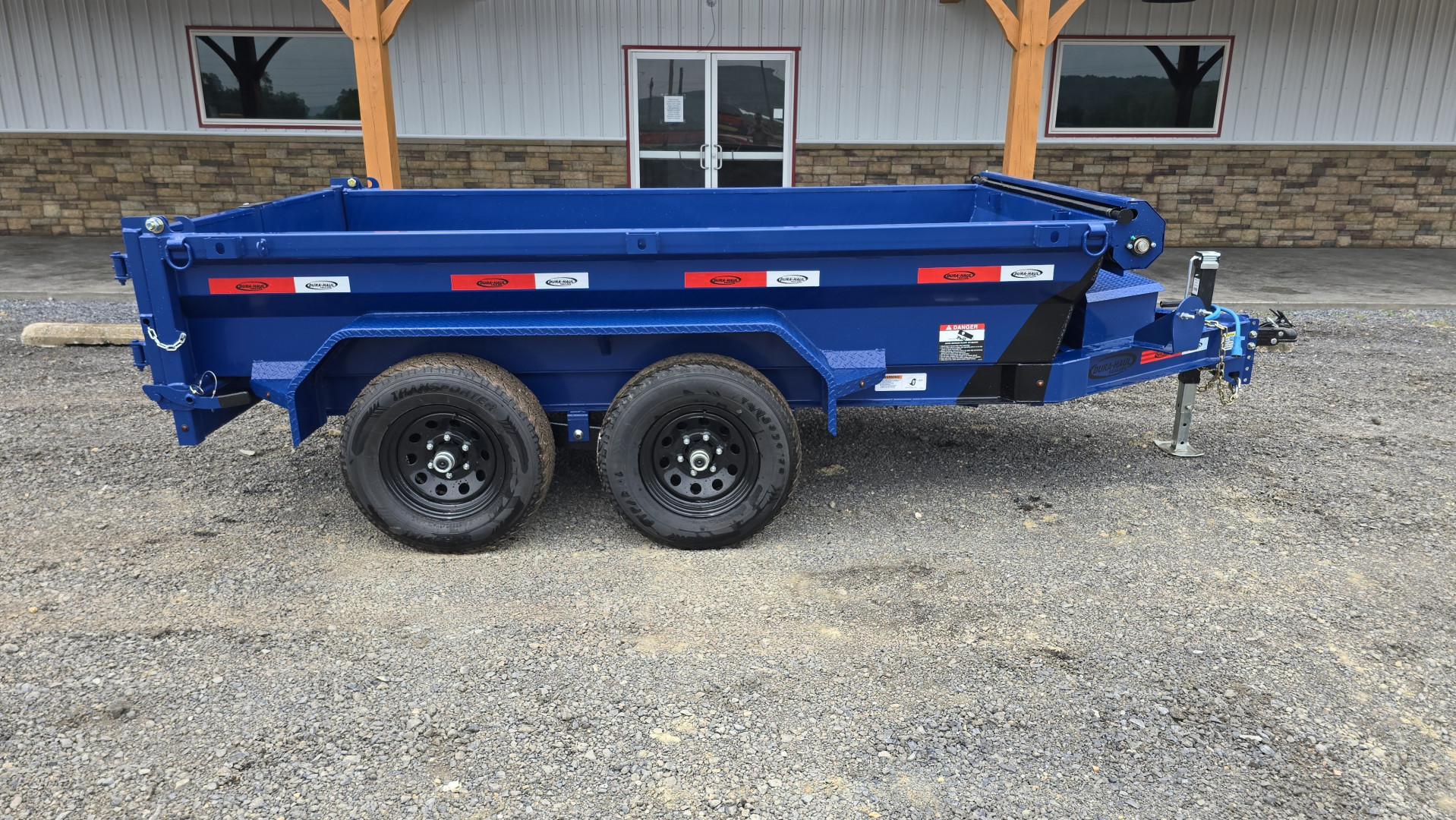 New Dura-Haul DTBP5 Dump Trailer / 60"x10' / 10.4k GVWR
