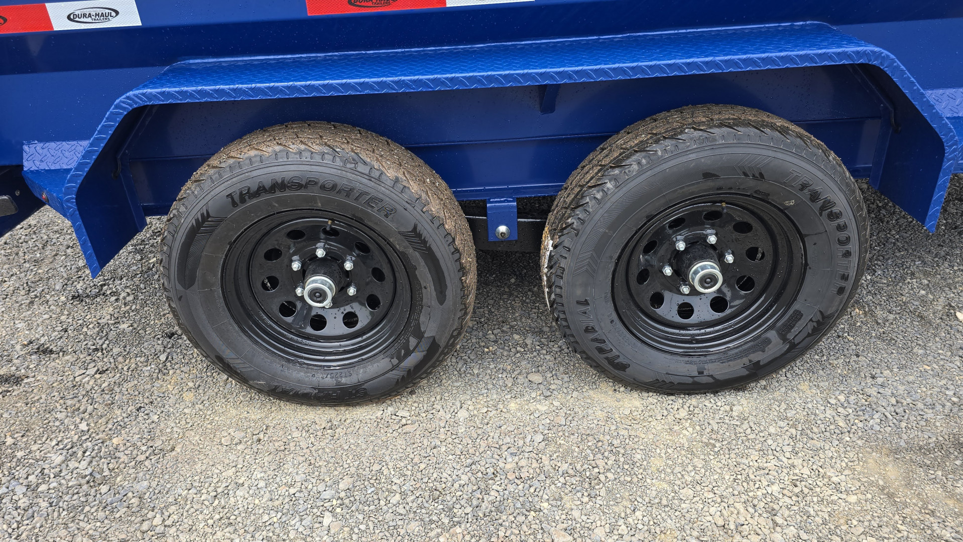 New Dura-Haul DTBP5 Dump Trailer / 60"x10' / 10.4k GVWR