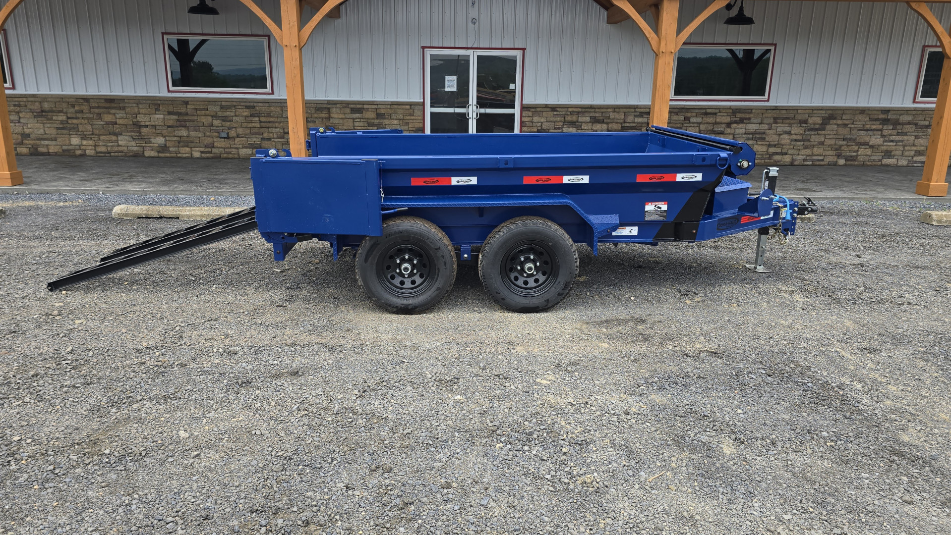 New Dura-Haul DTBP5 Dump Trailer / 60"x10' / 10.4k GVWR