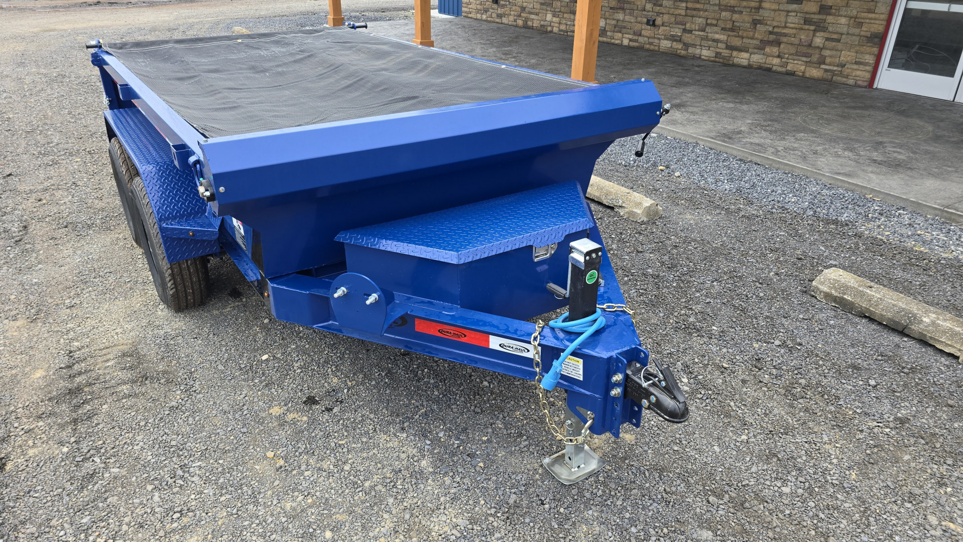 New Dura-Haul DTBP5 Dump Trailer / 60"x10' / 10.4k GVWR