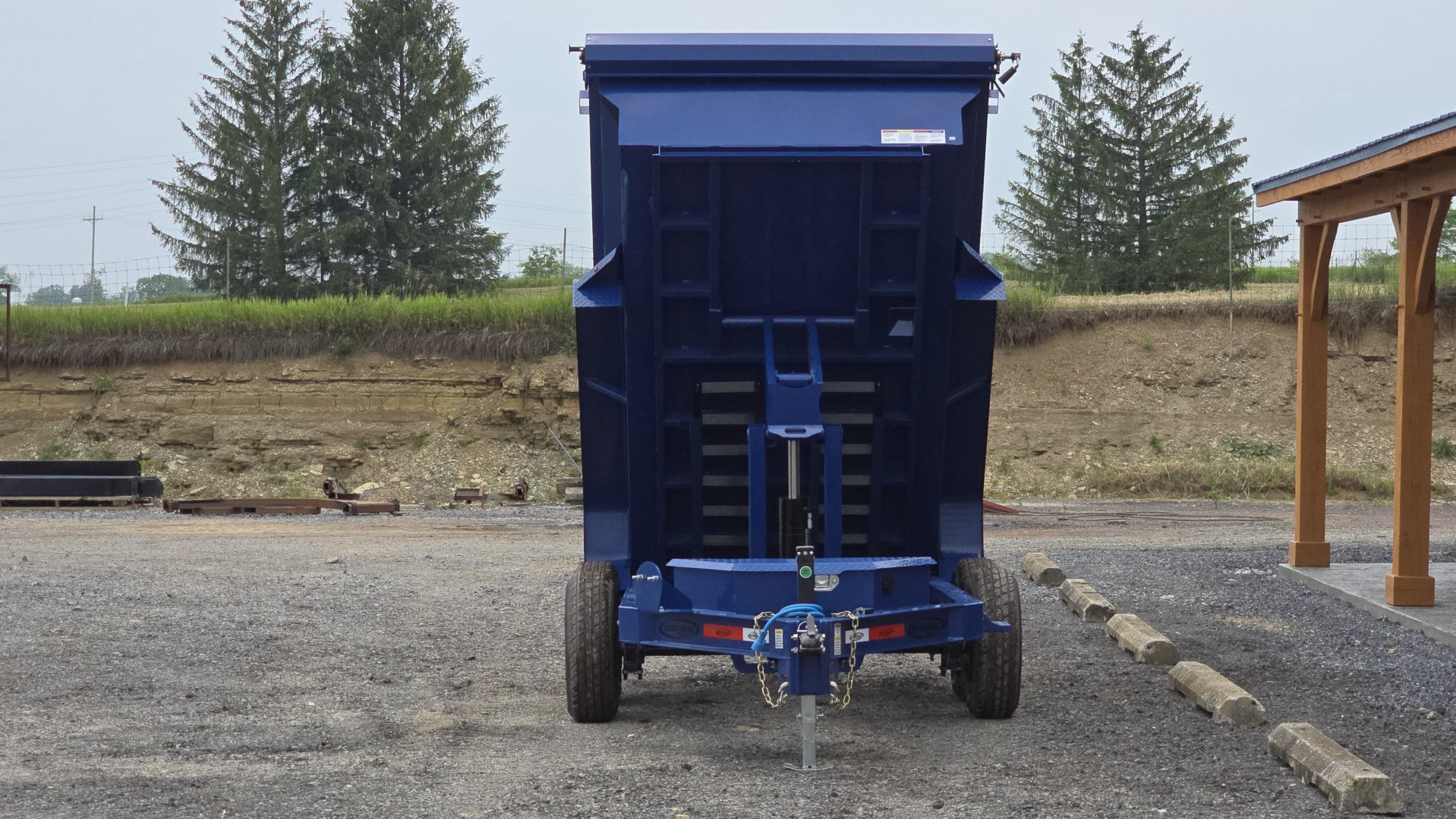 New Dura-Haul DTBP5 Dump Trailer / 60"x10' / 10.4k GVWR