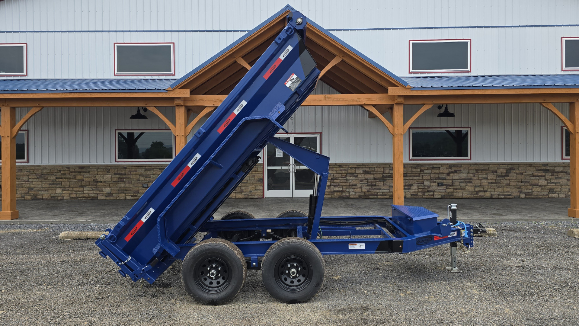 New Dura-Haul DTBP5 Dump Trailer / 60"x10' / 10.4k GVWR