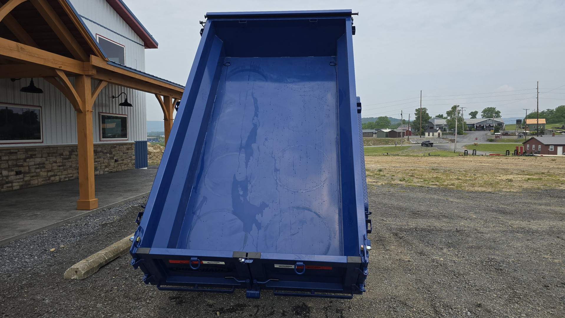 New Dura-Haul DTBP5 Dump Trailer / 60"x10' / 10.4k GVWR