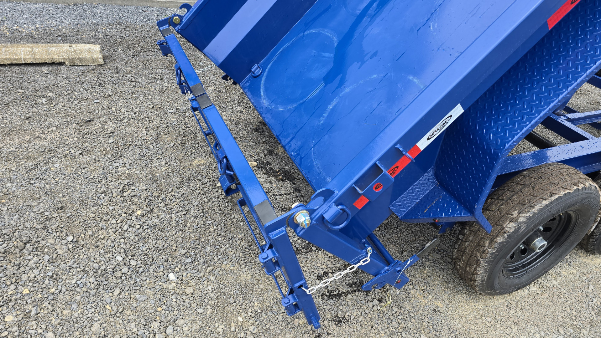New Dura-Haul DTBP5 Dump Trailer / 60"x10' / 10.4k GVWR
